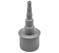 Adaptador de Manguera Universal, PP Resistente al Agua Caliente hasta 90°C, Conexión DN50, Compatible con Mangueras de 8,2 a 26,5 mm