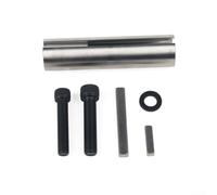 Adaptador de manguito de cigüeñal para sistemas de polea de motor con llave de 1/4 pulgadas y compatibilidad para ejes de 1 a 1 1/8 pulgadas