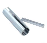 Adaptador de manguito de eje de manivela de polea de motor, buje reductor de orificio de 5/8 a 3/4 pulgadas, llave de polea de metal, ampliación del diámetro del eje, construcción robusta para