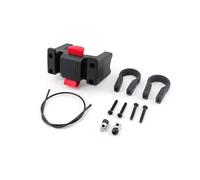 KLICKfix Lenker-Adapter Soporte Universal para Bolsas, Mujer, Negro, Talla Única