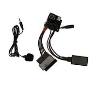 Adaptador de manos libres para coche RD4 BT con arnés auxiliar de música, cable de llamada telefónica, micrófono de 12 pines, repuesto para Peugeot Citroen compatible con modelos Blaupunkt VDO