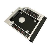 Adaptador de marco óptico para disco duro SSD para Lenovo G50-30 G50-45 G50-70 G50-75 G50-80 G70-80 G40-30 G40-45 G40-70 G40-75 G40-80 G70-70-70 0 con Bezez. Panel frontal y soporte de metal