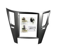 Adaptador De Marco para Radio Estéreo De 9.7 Pulgadas, 2 DIN, para Subaru, para Legacy, para Outback (2010-2014) Marco Radio de Coche(RHD-Cable)