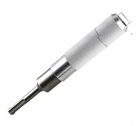 Adaptador de martillo giratorio SDS Plus a Max, convertidor de brocas de vástago hexagonal de 18 mm, herramienta de agarre antideslizante de acero 40Cr para perforación estable de alta intensidad (A)