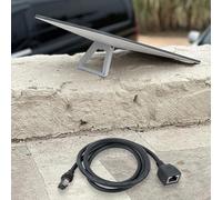 Adaptador de material TPE que mejora tu velocidad de Internet Starlink V3 a través de una interfaz de conexión RJ45 fiable (0,2 metros)