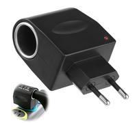 Adaptador de mechero de Coche de 220V a 12V y 500 mA MAX, convertidor de CA a CC, Transformador de alimentación 6W para Dispositivos de Coche Solo para Dispositivos Pequeños de Bajo Consumo