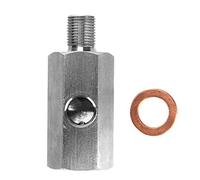 Adaptador de medidor de medidor de sensor de presi¨®n de aceite 1/8in NPT hembra BSPP BSP macho y hembra en T para interruptor de presi¨®n de aceite