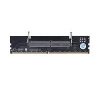 Adaptador de memoria DDR3 / DDR4 / DDR5 para ordenador portátil a ordenador de sobremesa Conector de tarjeta de expansión Memory Stick convertidor de ordenador de alta impedancia de frecuencia