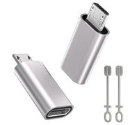 Adaptador de micro USB a USB-C,USB-C a Micro USB hembra a micro USB macho,adaptador de Micro a tipo C compatible con Samsung J6/J5/J4/J3/S7/S7 Edge/S6,Huawei Y7/Y6/P Smart/P8 Lite,LG G4 (2PCS)