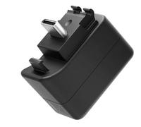 Adaptador de micrófono de carga y sonido externo para cámaras panorámicas que proporciona un montaje estable e instalación invisible