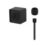 Adaptador de micrófono de mano para entrevistas para Rode Wireless Go/Goii/DJI Mic/Relacart/transmisor