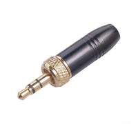 Adaptador de micrófono de metal de 3,5 mm para micrófono inalámbrico para micrófono de metal sys