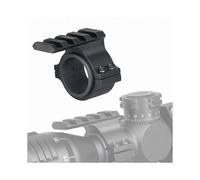Adaptador de montaje de anillo para mira telescópica táctica de 254 mm/30 mm con riel Picatinny Weaver