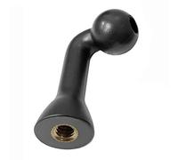 Adaptador de montaje de bola de 1/10.2 cm a 17 mm para trípode, soporte para selfie, teléfono y tableta