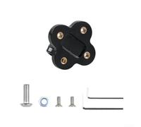 Adaptador de montaje de cámara de bicicleta para sistemas informáticos Garmin, soporte ABS robusto con llaves y tornillos (E)