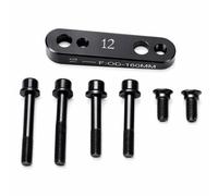 Adaptador de Montaje de Freno de Disco de Bicicleta de Montaña Adaptador de Montaje de Pinza de Freno de Disco Plano Ultraligero para Regalo de Ciclismo de Bicicleta de Carretera(R160)