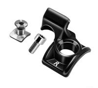 Adaptador de montaje de freno SRAM MatchMaker X para MMX, abrazadera integrada de aleación de aluminio izquierda/derecha para palancas de cambios XX X.0 X.9 y palancas divididas, negro plateado