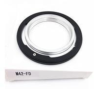 Adaptador de montaje de lente de cámara M42, anillo adaptador de lente de tornillo de cámara para Canon (FD Mount AE-1 A-1 F-1 T50 T90)