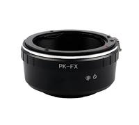 Adaptador de montaje de lente PKFX de aluminio ajustable para X-Pro1 XE1 PK, adaptador de lente de enfoque manual, accesorios de cámara