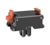 Adaptador de montaje de liberación rápida de aleación de aluminio, fácil conexión hacia arriba a la derecha para cámara de acción Pocket 3, color negro