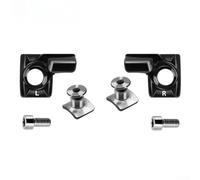 Adaptador de montaje de palanca de cambios de aleación de aluminio para SRAM MatchMaker X para MMX, compatible con cambiadores XX X0 X9 y palancas de freno divididas, soporte integrado izquierdo y