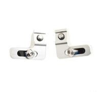 Adaptador de montaje de palanca de cambios SRAM Cuerpo de aleación de aluminio compatible con ISpec EV interfaz de montaje de freno M4100 M6100 M7100 M8100 M9100 modelos (plata)