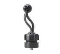 Adaptador de montaje de teléfono Ballhef de alto rendimiento, 17 mm, trípode de rosca de 1/4 pulgadas para accesorios de fotografía flexible, adaptador de soporte de fotografía