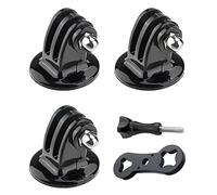 Adaptador de montaje de trípode, accesorios de montaje de tornillo compatibles con Insta360 One X3 X2 RS R Go 2, GoPro Hero 11 10 9 8 7 6 5 4 3+ Max Fusion, DJI OSMO Action 3 cámara