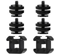 Adaptador de Montaje de Zapata de Cámara Soporte para Montaje de Zapata Caliente para Micrófonos Video Light Grabadora de Audio Cámara