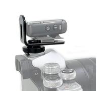 Adaptador de montaje de zapata fría para DJI Mic Series/Insta360 Mic Pro/X5 Air/Rode/Hollyland Mic inalámbrico Lavalier magnético transmisor de micrófono a cámara Clip abrazadera accesorios