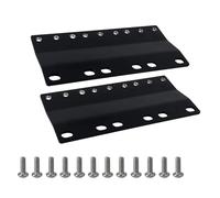 Adaptador de montaje en rack 3RU que convierte rack estándar de 23 a 19 pulgadas, compatible con servidor, interruptor de red, computadora, equipo de audio, kit de soporte de conversión de montaje 3U