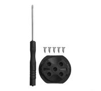 Adaptador de montaje GPS para computadora de bicicleta Garmin para Bryton - Soporte de manillar de ciclismo - Base de instalación rápida (base macho)
