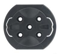 Adaptador de montaje para computadora de bicicleta, base de reparación de plástico para orejas rotas, compatible con computadoras de bicicleta, color negro