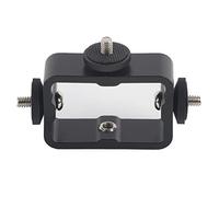 Adaptador de Montaje para teléfono móvil Cuadrado 3 en 1, Soporte de luz de Relleno, transmisión en Vivo, fotografía, Negro