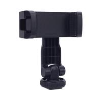 Adaptador de Montaje para Trípode de Teléfono con Tornillo de 1/4 de Pulgada, Zapata Fría Doble, ángulo Ajustable, Clip de Soporte para Trípode de Teléfono Inteligente para Vlogs