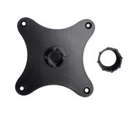 Adaptador de montaje para TV de 75 mm de espacio entre agujeros | Placa adaptadora de montaje para monitor - Cabezal de bola de 17 mm, accesorios de repuesto horizontal vertical para el hogar, lugar