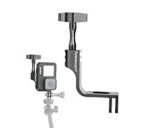 Adaptador de montaje vertical en forma de L de aluminio de 90° compatible con GoPro Hero 9/10/11/12 montaje en codo