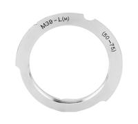 Adaptador de Montura de Lente,Adaptador de Lente de Enfoque Manual de Aleación de Aluminio,Montaje de Adaptador de Lente de Alta Precisión M39-LM para Lente Leica M39 LSM LTM 50