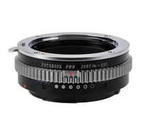 Adaptador de montura de objetivo Fotodiox Pro - Objetivo DSLR Sony Alpha con montura A (y Minolta AF) a cuerpo de cámara SLR Canon con montura EOS (EF, EF-S), con dial de control de apertura incorpora