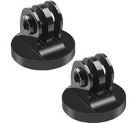 Adaptador de Montura Trípode Aluminio 1/4-20 Soporte Accesorio Cámara Compatible con Gopro Hero 8, 7, 6, 5, 4, 3+, 3, 2, 1, DJI OSMO Action y Más - 2 Pack