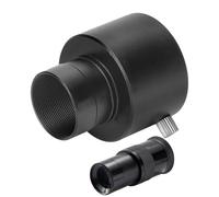 Adaptador de ocular de telescopio astronómico - Tubo adaptador de ocular de telescopio astronómico | Convertidor de lente astronómica de metal | Accesorios ligeros Suministros de interfaz de metal