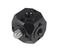 Adaptador de orificio de tornillo Magics Cubic Mount para micrófonos monitor LED adaptador articulado