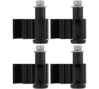 Adaptador de palanca de cambio de guía de tubo de cable de freno de bicicleta 4PCS Guía de cable de fideos de freno con clip en C