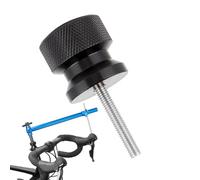 Adaptador de palanca de cambios de bicicleta, herramienta de alineación de desviador de aleación de aluminio, extensión de manómetro de posición del manillar de acero inoxidable, dispositivo de ajuste