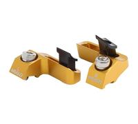 Adaptador de palanca de cambios de bicicleta Soporte de aleación de aluminio para SRAM ISpec EV sistema de frenos M4100 M6100 M7100 M8100 (dorado)