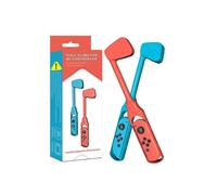 Adaptador de palo de golf retráctil A-2 para mando de Nintendo Switch Joy-Con para juegos de Mario Golf en Switch