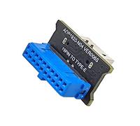 Adaptador de panel frontal USB 3.1 tipo E tarjeta de expansión USB 3.1 5Gbps tipo E 20PIN tarjeta de expansión para escritorio