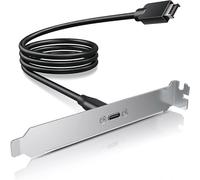 Adaptador de panel frontal USB 3.2 Gen 2x2 USB-C de 20 Gbps con cable de extensión de cabezal de placa