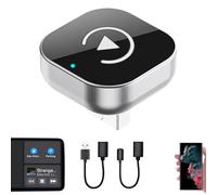Adaptador de pantalla de automóvil inalámbrico: conector Smart Auto USB, dispositivo de enlace de visualización | Módulo de transmisión estable compacto con una configuración de llamadas de navegación