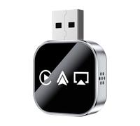 Adaptador de pantalla de coche, adaptador de espejo de pantalla de coche, dongle Plug and Play sin demora, para conducción en la ciudad, desplazamientos diarios, viajes de larga distancia, llamadas